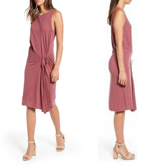 Chelsea28 Dresses & Skirts - NEW Chelsea28 Asymmetrical Burgundy Tank Dress Sm